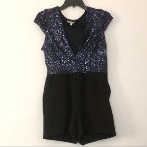Sequined Romper